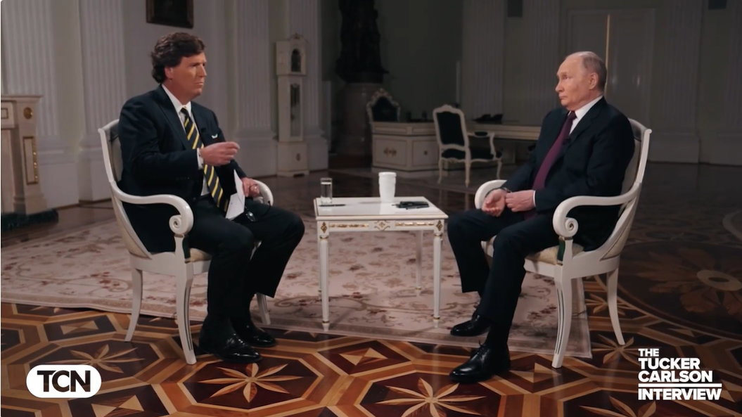 Władimir Putin W Rozmowie Z Tuckerem Carlsonem O Wojnie W Ukrainie Nato I Roszczeniach 2927