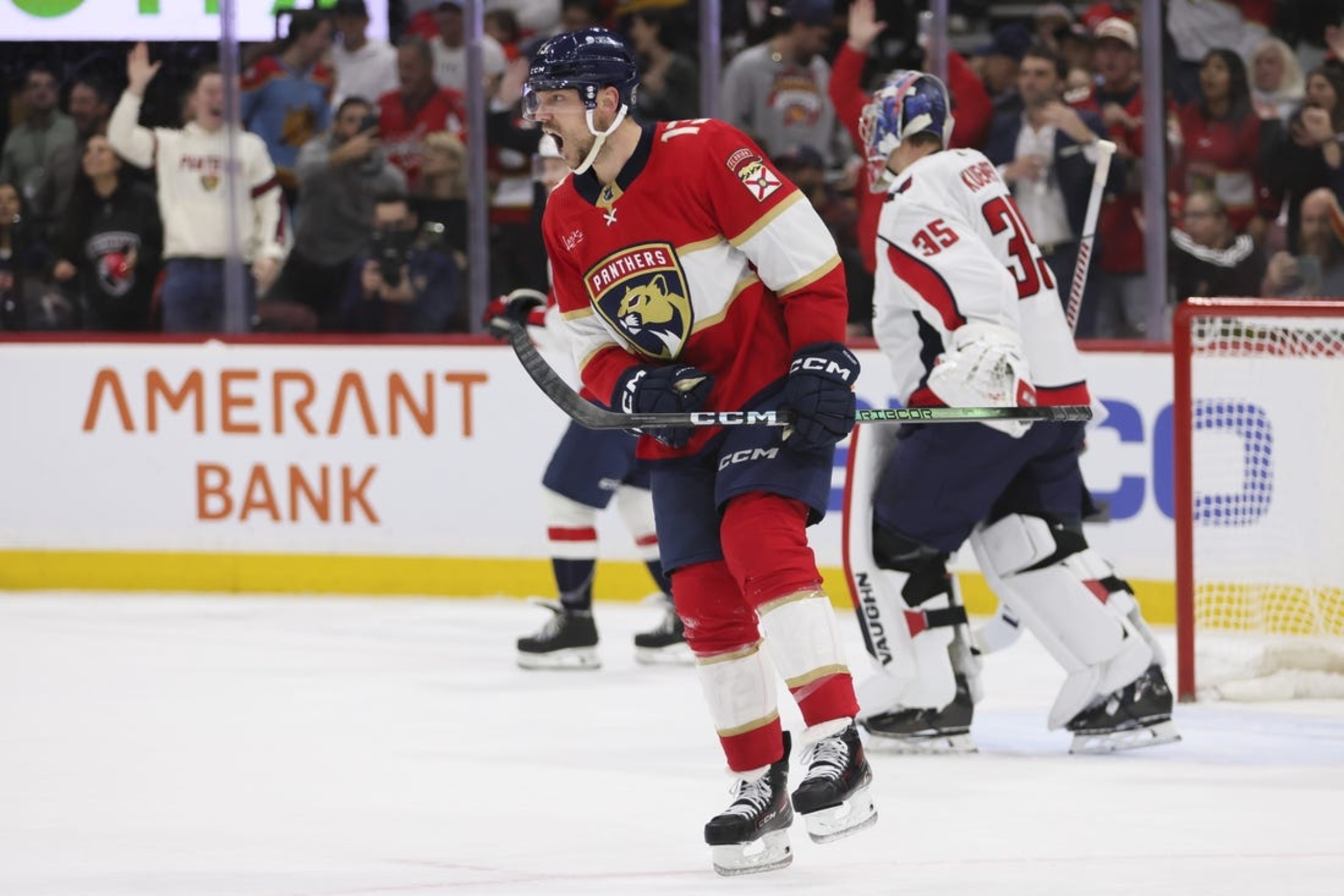 Panthers Hand Capitals Sixth Straight Loss