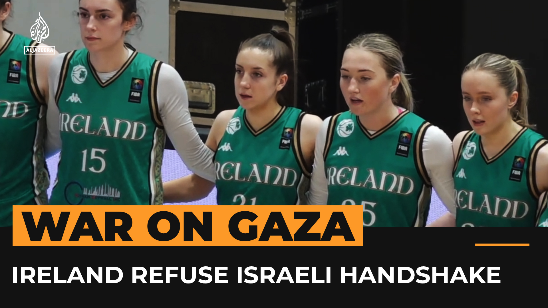 Ireland Basketball Team Refuses Handshake With Israel