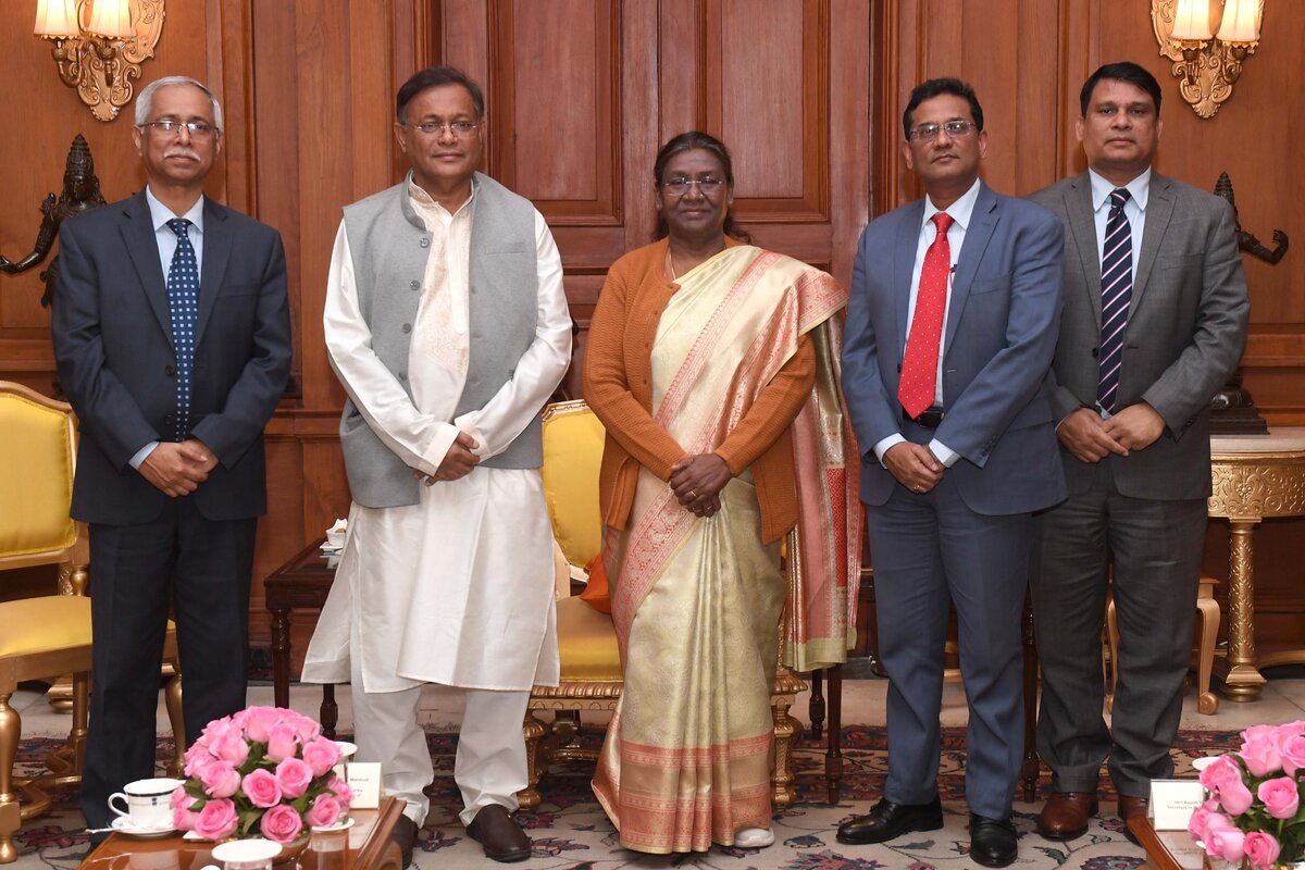 strong and stable bangladesh is in india's interest: president murmu