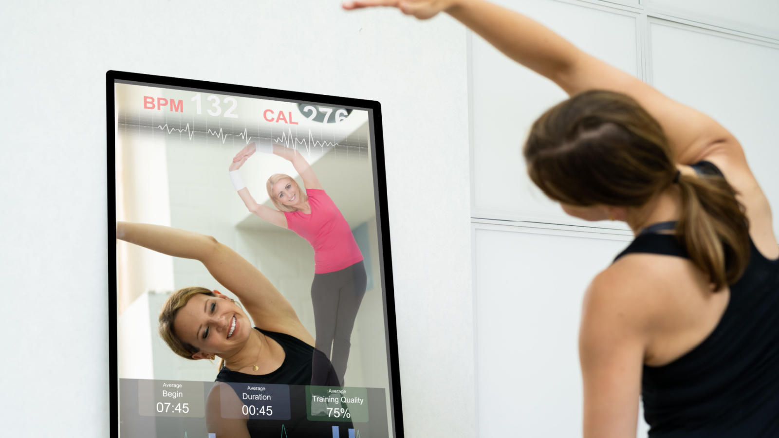 image credit: Andrey Popov/Shutterstock <p><span>These sleek, high-tech mirrors are transforming home gyms. When turned off, they’re a stylish, full-length mirror. When turned on, they’re an interactive workout platform with live and on-demand classes spanning from yoga to boxing. They track your movements, offer corrections, and immerse you in a class environment without stepping out of your home.</span></p>