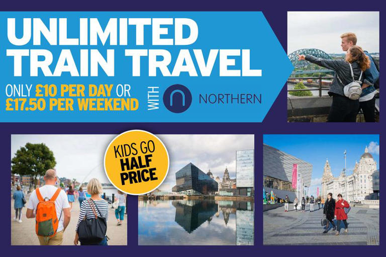 £10* unlimited day travel on Northern trains only with your Hull Daily Mail