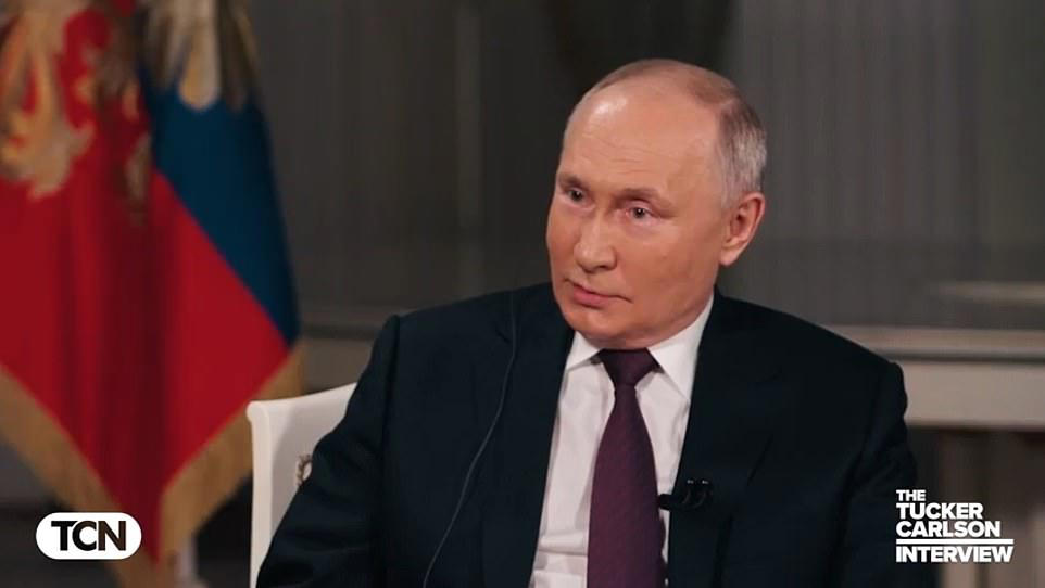 Putin says the CIA blew up the Nord Stream pipeline but gives no proof
