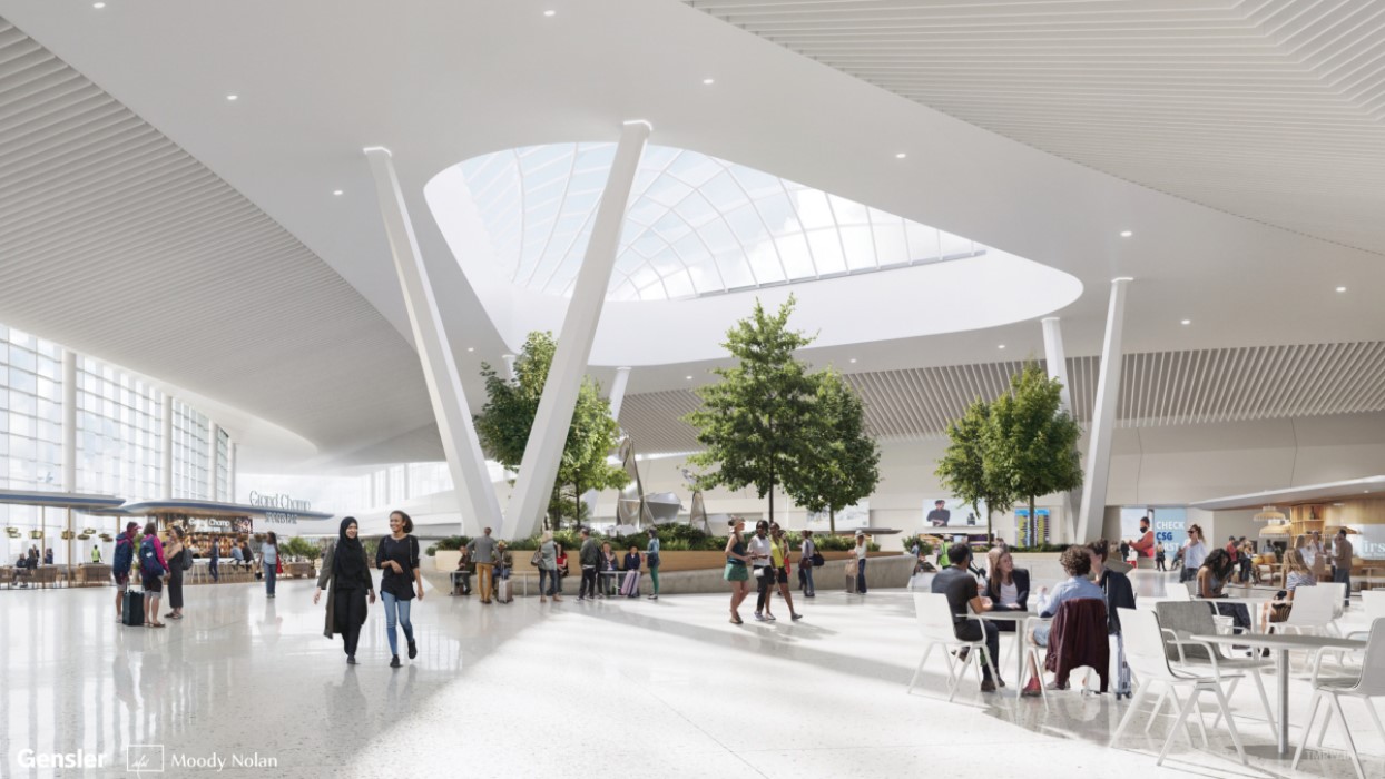 see new renderings of $2 billion terminal coming to john glenn airport