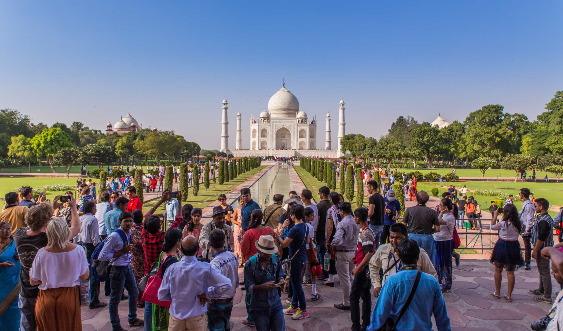 <p>A three-hour time limit is imposed on tourists visiting the Taj Mahal. This is in a bid to reduce the estimated 70,000 people a day that congregate in and around the 17th-century mausoleum complex. In 2018, visitor numbers were capped further to 40,000 a day.</p><p><a href="https://www.msn.com/en-my/community/channel/vid-7xx8mnucu55yw63we9va2gwr7uihbxwc68fxqp25x6tg4ftibpra?cvid=94631541bc0f4f89bfd59158d696ad7e">Follow us and access great exclusive content every day</a></p>