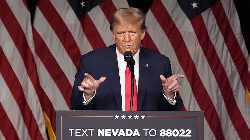 Trump Secures Nevada Caucus Victory After Main Rival Haley Skips Contest