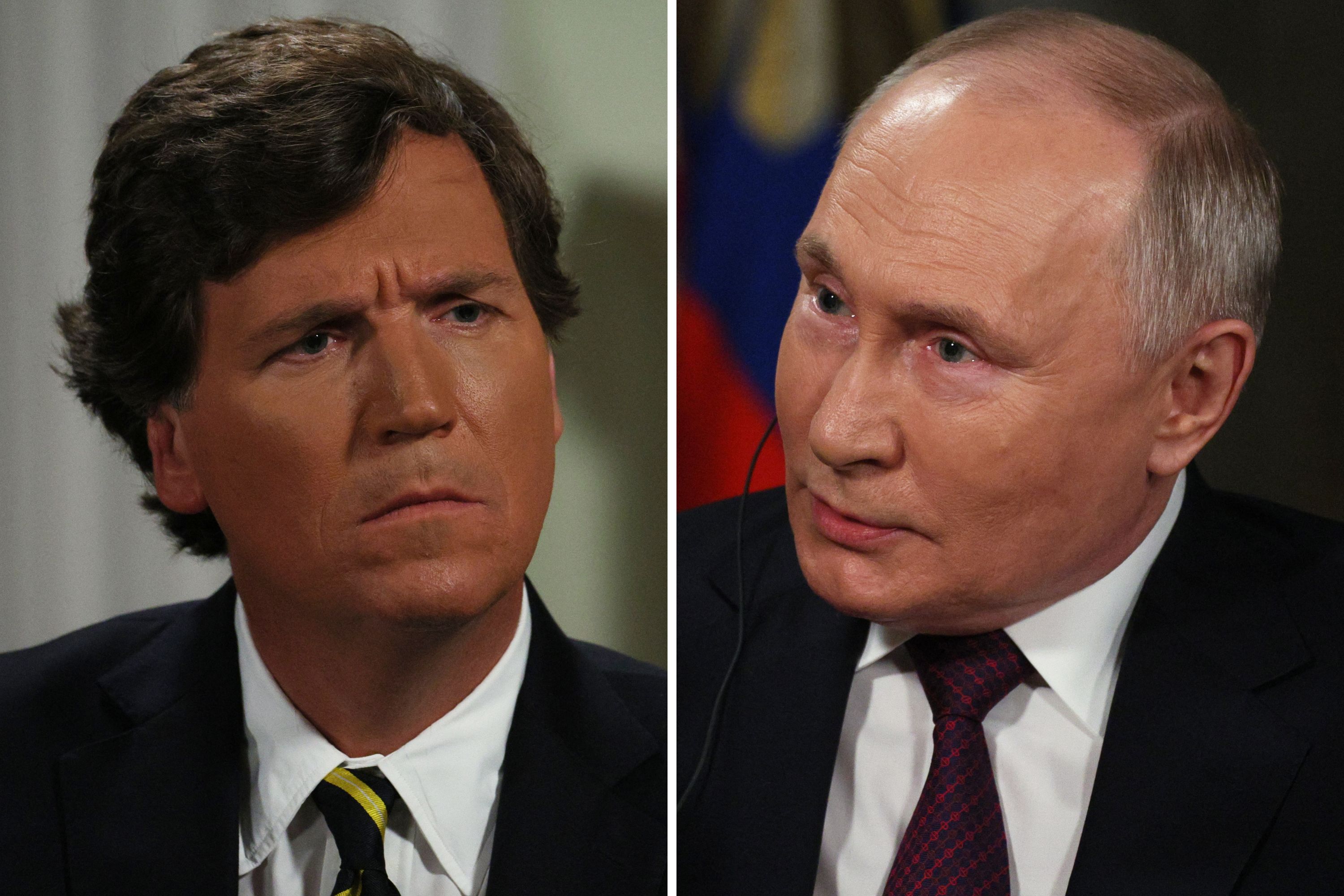 Putin's History Lesson For Tucker Carlson Sparks Avalanche Of Jokes, Memes