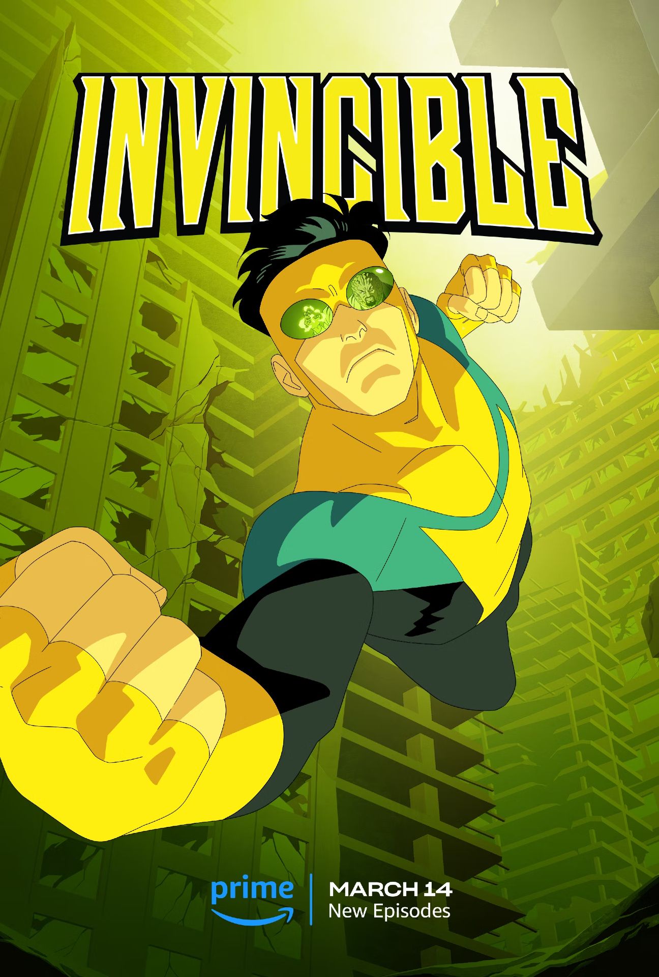 Invincible Season 2 Part 2 Poster Shows Mark Grayson Ready To Fight ...