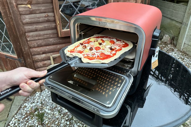 i tried ninja’s pizza oven and it's the ultimate multi-functional outdoor cooking gadget