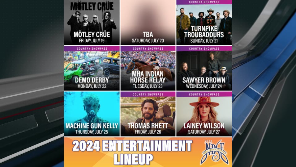 North Dakota State Fair Announces Final Acts For 2024 Grandstand Showpass   BB1i22QW.img