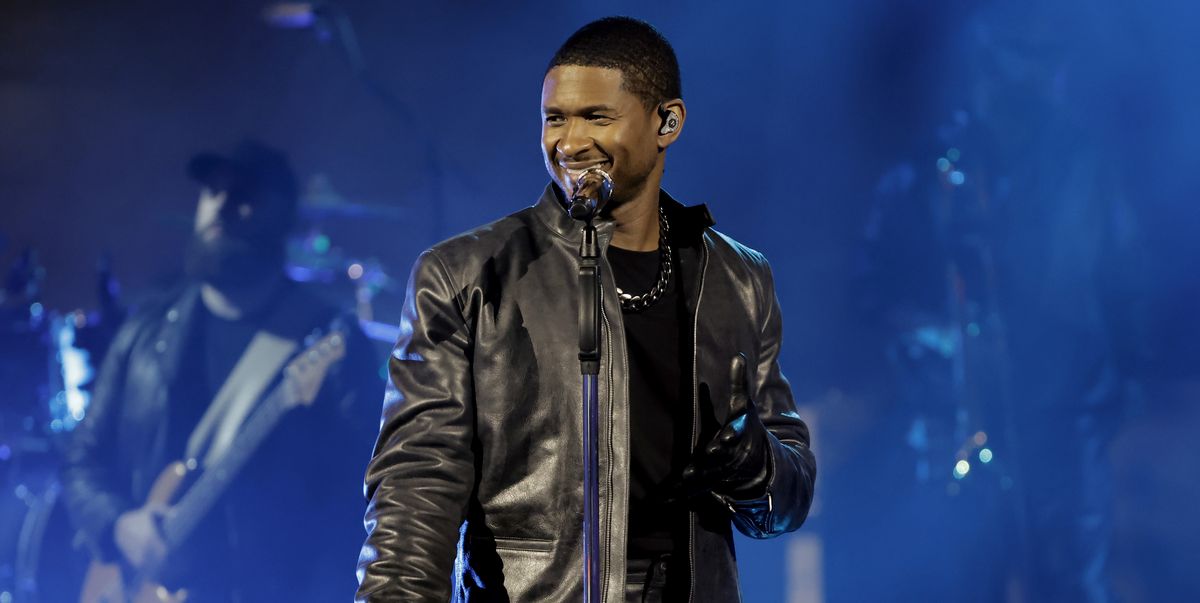 usher's super bowl halftime show is going to be super sized