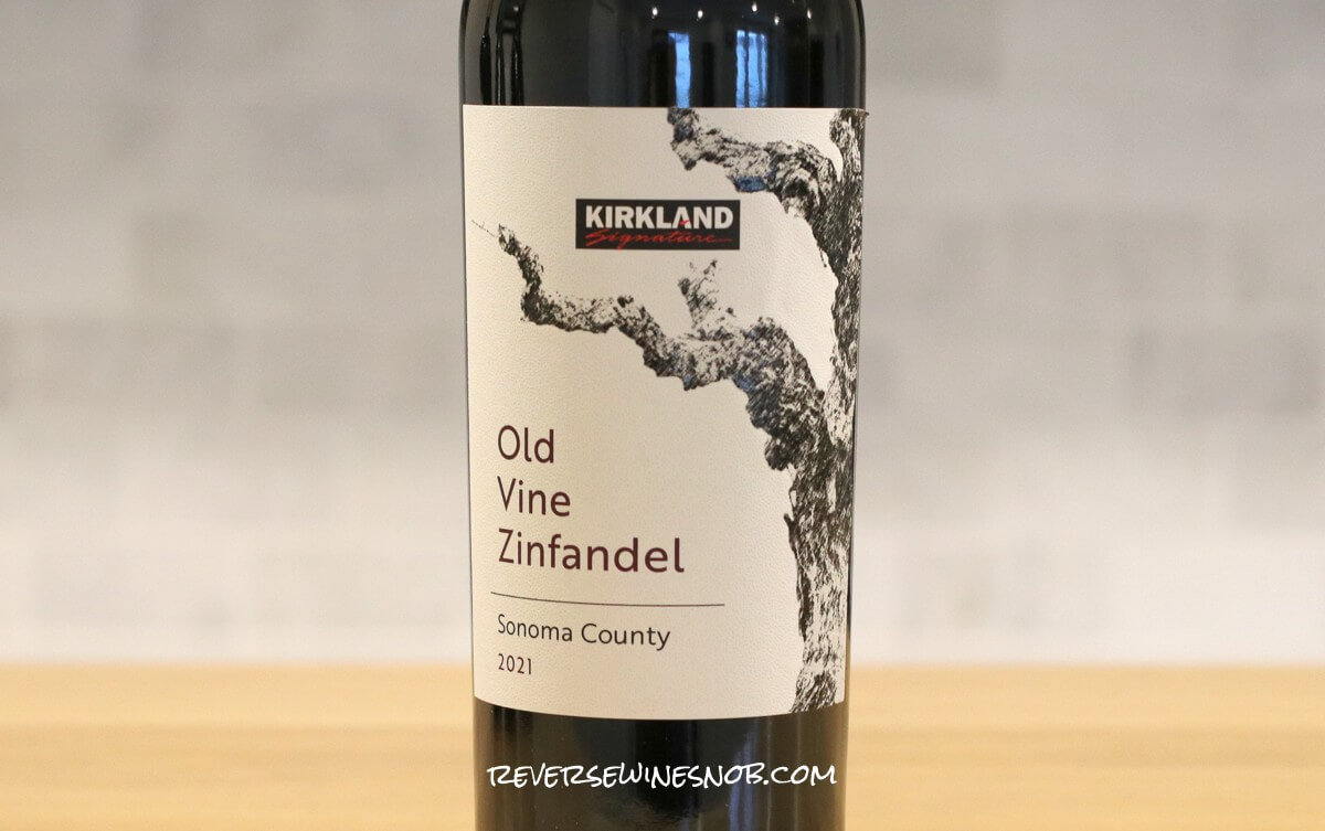 Kirkland Signature Sonoma County Old Vine Zinfandel Classic Zin At A