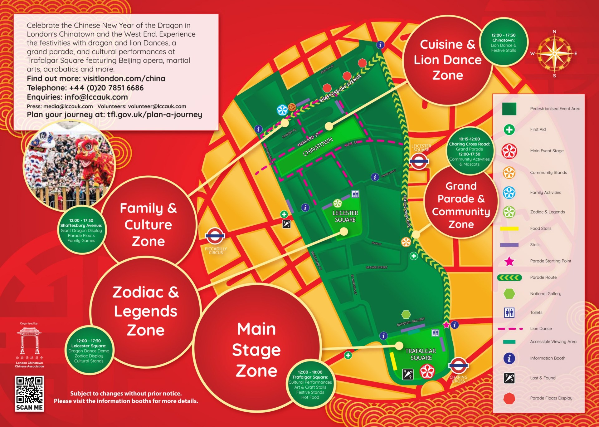 Map Shows London S Chinese New Year 2024 Parade Route And Timings   BB1i2Bfk.img