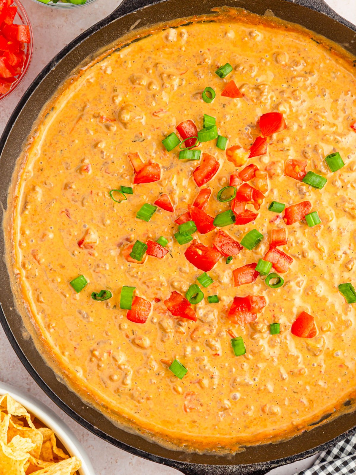 Easy Velveeta Rotel Dip With Beef Recipe