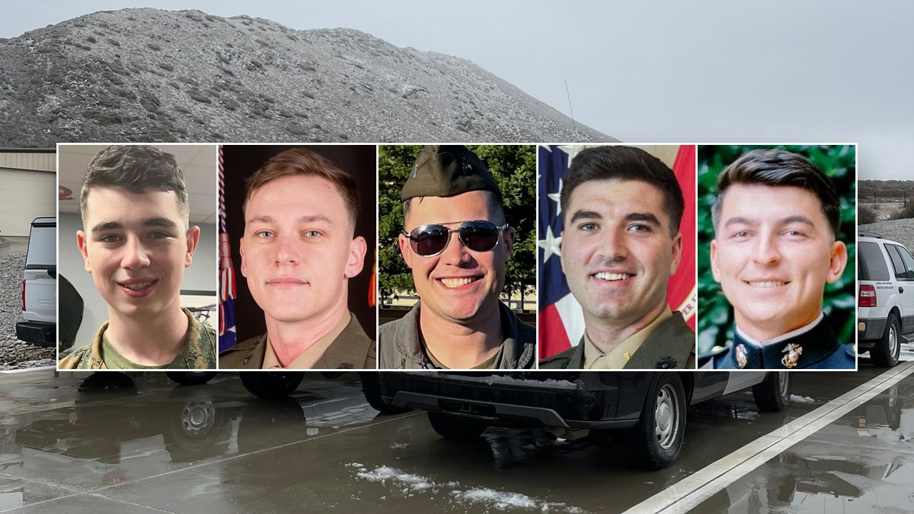 5 Marines Killed In California Helicopter Crash Are Identified