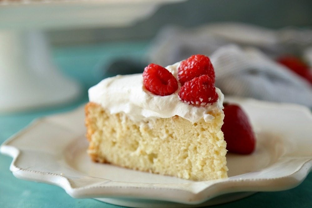 <p>This Mexican Tres Leches Cake is a dessert lovers dream. It’s a special treat that’s super heavenly.</p> <p><strong>Get the Recipe: <a href="https://inmamamaggieskitchen.com/tres-leches-cake-pastel-de-tres-leches/">Tres Leches Cake</a></strong></p>