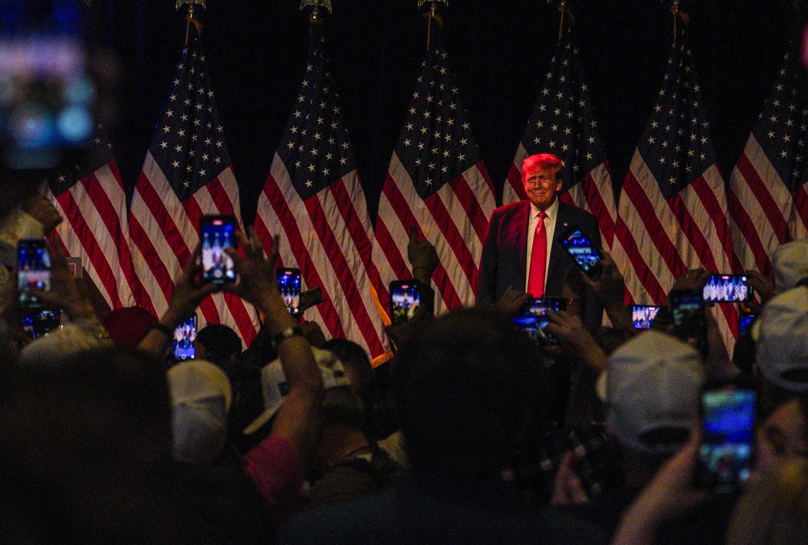 Celebrations Commence After Trump Wins In The Nevada Republican Caucus