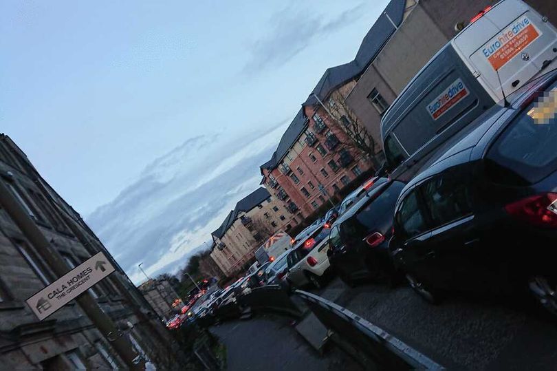edinburgh driving instructor 'unable to get out of his street' due to congestion