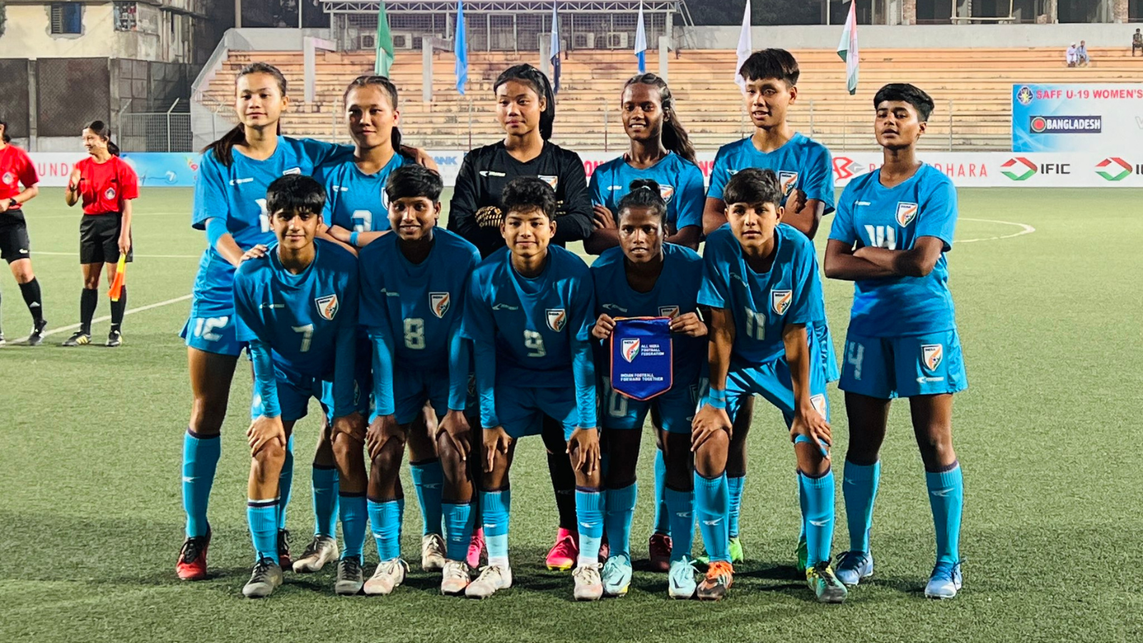 android, crowd unrest, safety of women’s team forced india to share saff u-19 women’s title with bangladesh