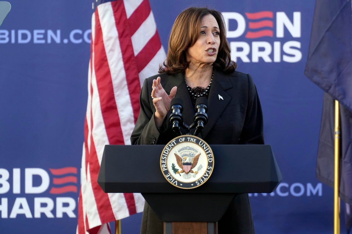 kamala harris launches into fiery defence of biden as she slams ‘integrity’ of special counsel