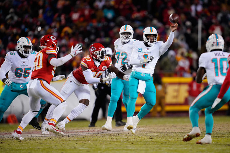 Dolphins-Chiefs NFL playoff game on Peacock watched by 28 percent of ...