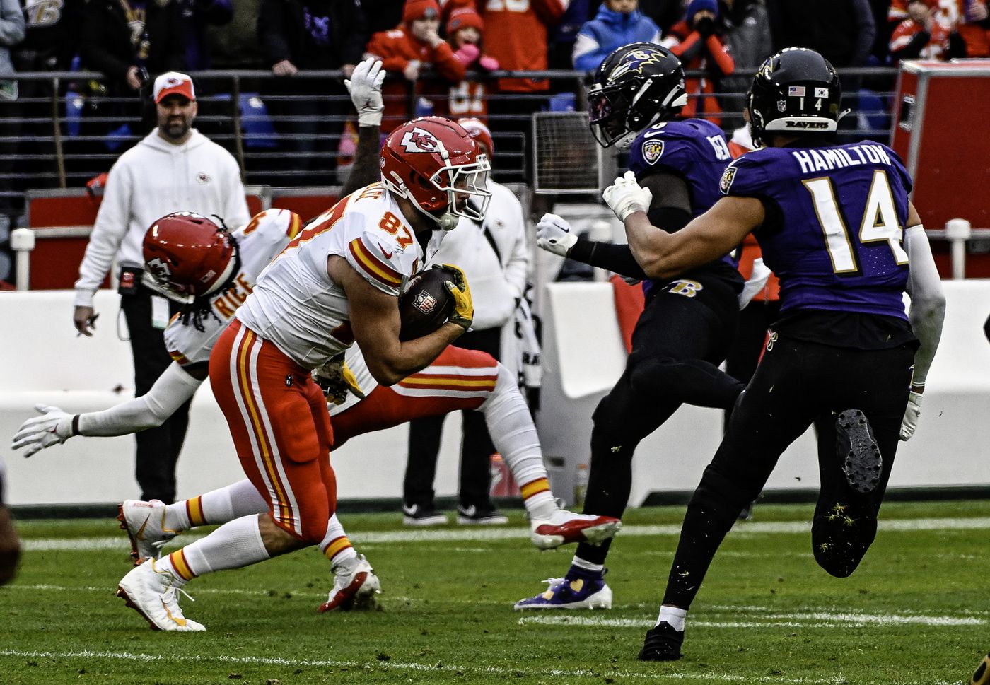how travis kelce’s 3 postseason touchdowns led the chiefs to super bowl 58