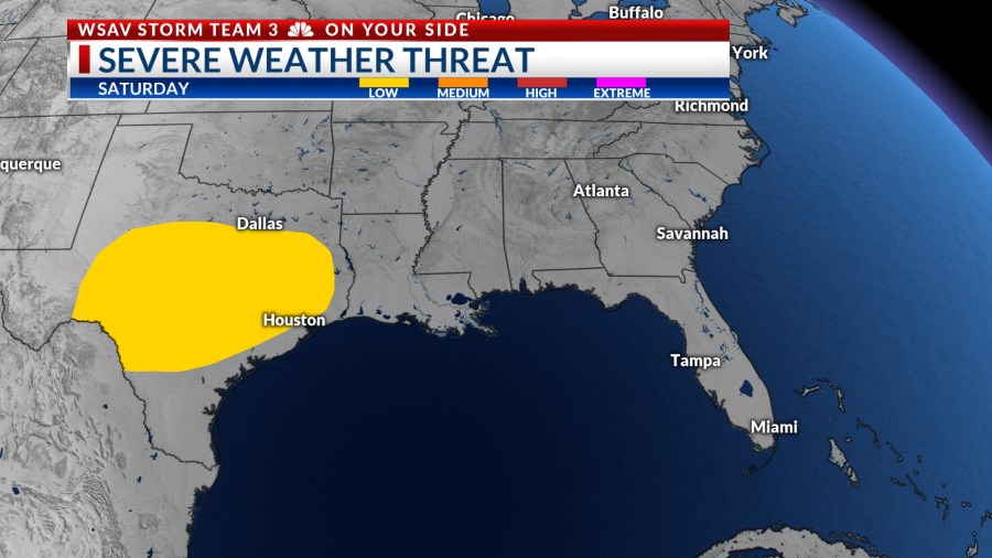 Weather Aware Monday: Heavy Rain And Isolated Severe Storms Possible