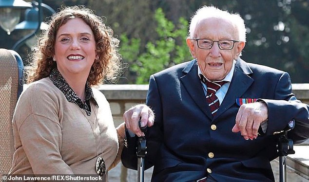 metal bench honouring lockdown fundraising hero captain tom moore's 100th birthday is all that remains after his daughter's illegal £200,000 spa complex was bulldozed to the ground