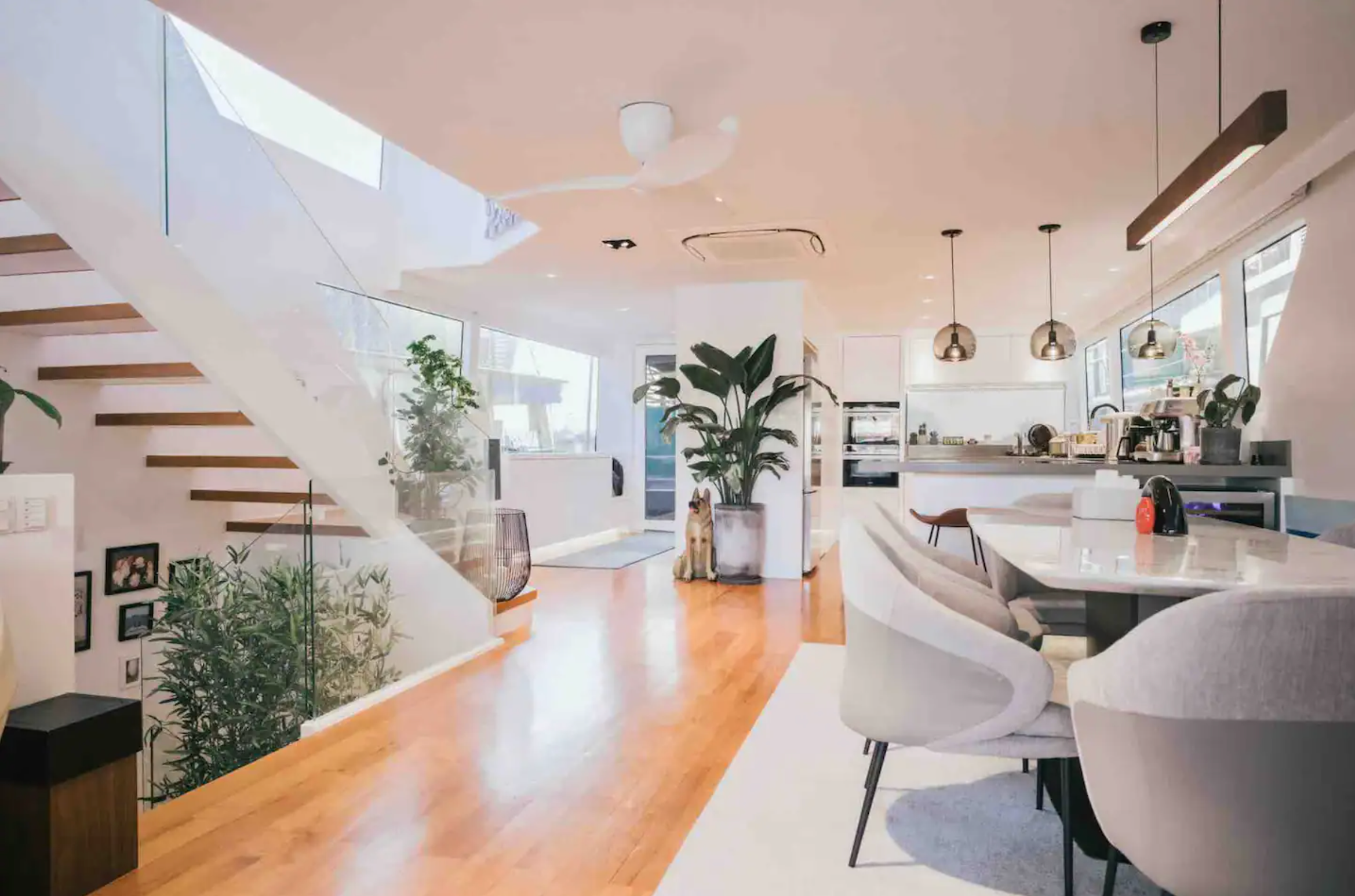 <p><strong>Bed & bath:</strong> 3 bedrooms, 3.5 baths<br> <strong>Top amenities:</strong> Complimentary butler and cooking services, multiple outdoor decks</p> <p>It’s impossible not to have a good time on “Oasis,” a 3,000-square-foot yacht docked in the historic Aberdeen harbor on Hong Kong Island’s South side. Brimming with luxuries big and small, the glamorous three-bedroom Airbnb is ideal for a family trip, thanks to the massive open-plan kitchen, dining room, and living room. Go hard with karaoke or chill out with a barbecue on one of the terraces. The icing on the cake? Superhost Matthew offers complimentary butler and cooking services—with free beer thrown in for good measure. Yachting and wake-surfing services can be arranged for an added cost.</p> $1535, Airbnb (starting price). <a href="https://www.airbnb.com/rooms/556913445113916071">Get it now!</a><p>Sign up to receive the latest news, expert tips, and inspiration on all things travel</p><a href="https://www.cntraveler.com/newsletter/the-daily?sourceCode=msnsend">Inspire Me</a>