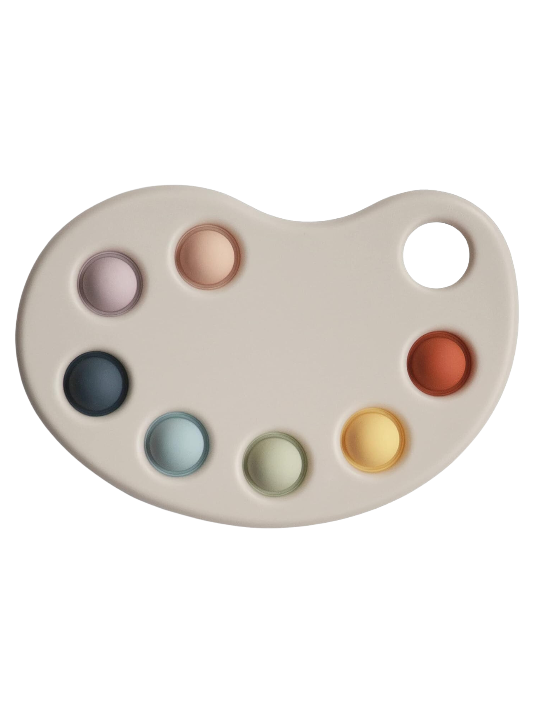 <p>Need something extra quiet for play in the car or on a plane? Silicone press toys are gaining traction as the new fidget spinners (you see versions of this in every goodie bag that comes home), but they’re much safer for babies to engage with. This aesthetically pleasing imitation paint palette will keep their little hands—and brains—occupied with minimal sound.</p> <p><strong>What our expert says:</strong> “My twins take theirs ('my poppy') everywhere, even their cribs at nap time. I don’t mind, because it’s quiet and mess-free.” <em>— Earley</em></p> $15, Amazon. <a href="https://www.amazon.com/mushie-Paint-Palette-Press-Toy/dp/B09Q5ZF94C">Get it now!</a><p>Sign up for today’s biggest stories, from pop culture to politics.</p><a href="https://www.glamour.com/newsletter/news?sourceCode=msnsend">Sign Up</a>