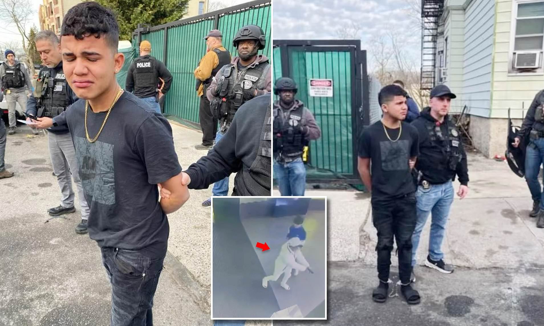 'Very, Very Violent' Venezuelan Migrant, 15, CRIES As He's Taken Into ...