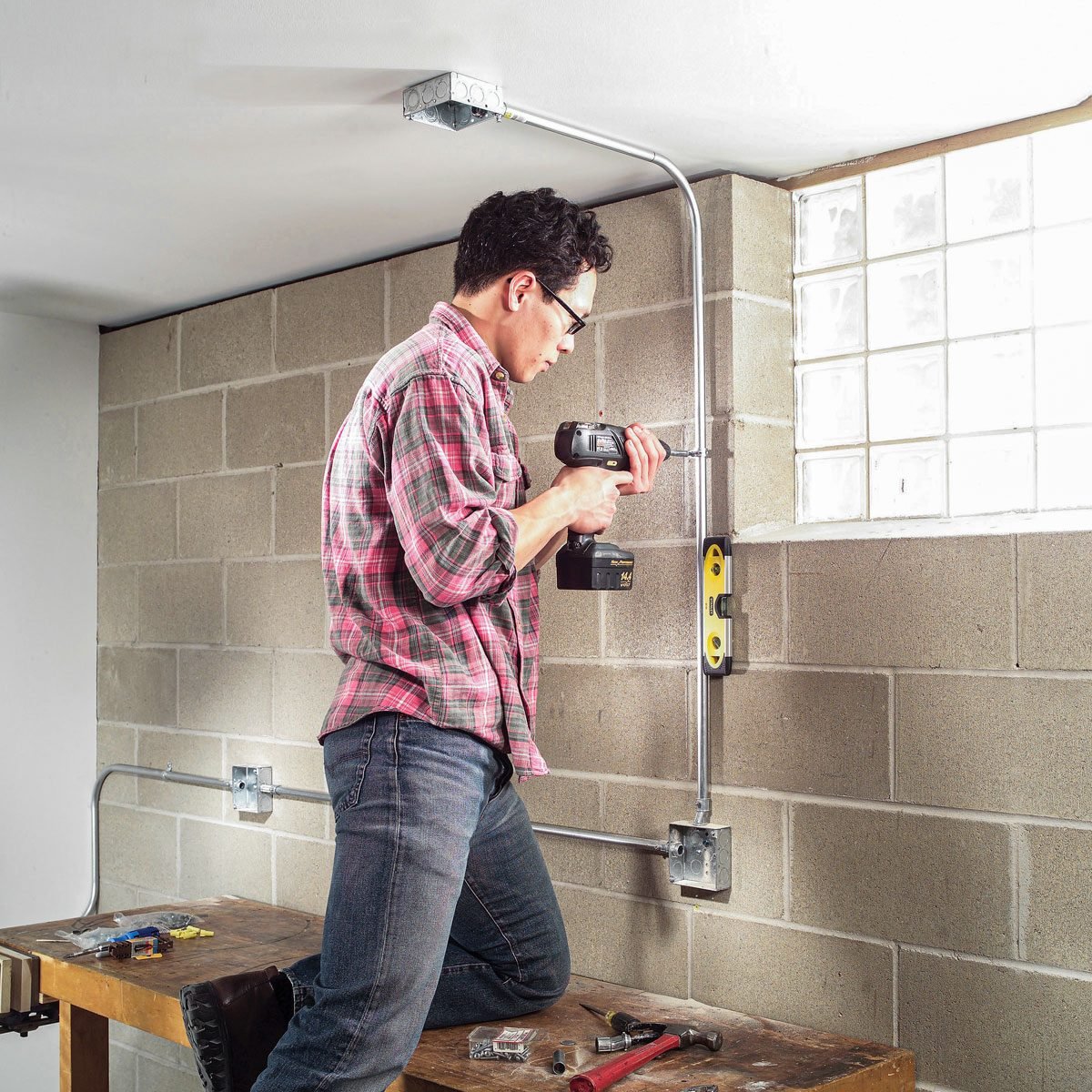 How To Install Surface-Mounted Wiring And Conduit