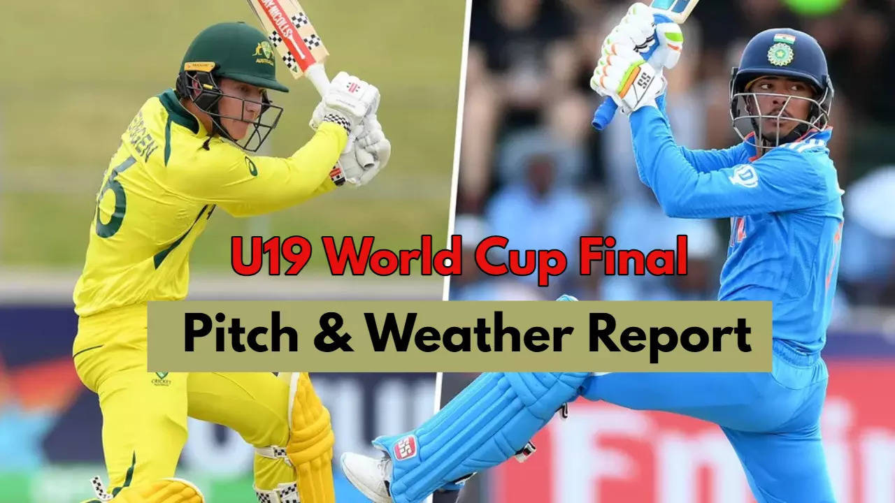 U19 World Cup 2024 Final, IND Vs AUS Pitch Report, Weather: भारत ...