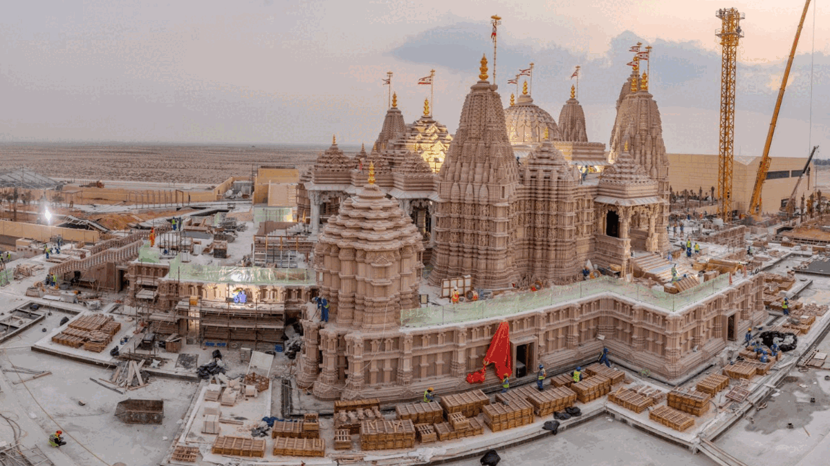 pm modi to inaugurate first hindu temple in abu dhabi on february 14: all you need to know about baps mandir