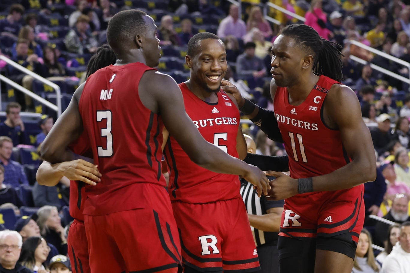 Rutgers Men's Basketball Knocks Off No.11 Wisconsin