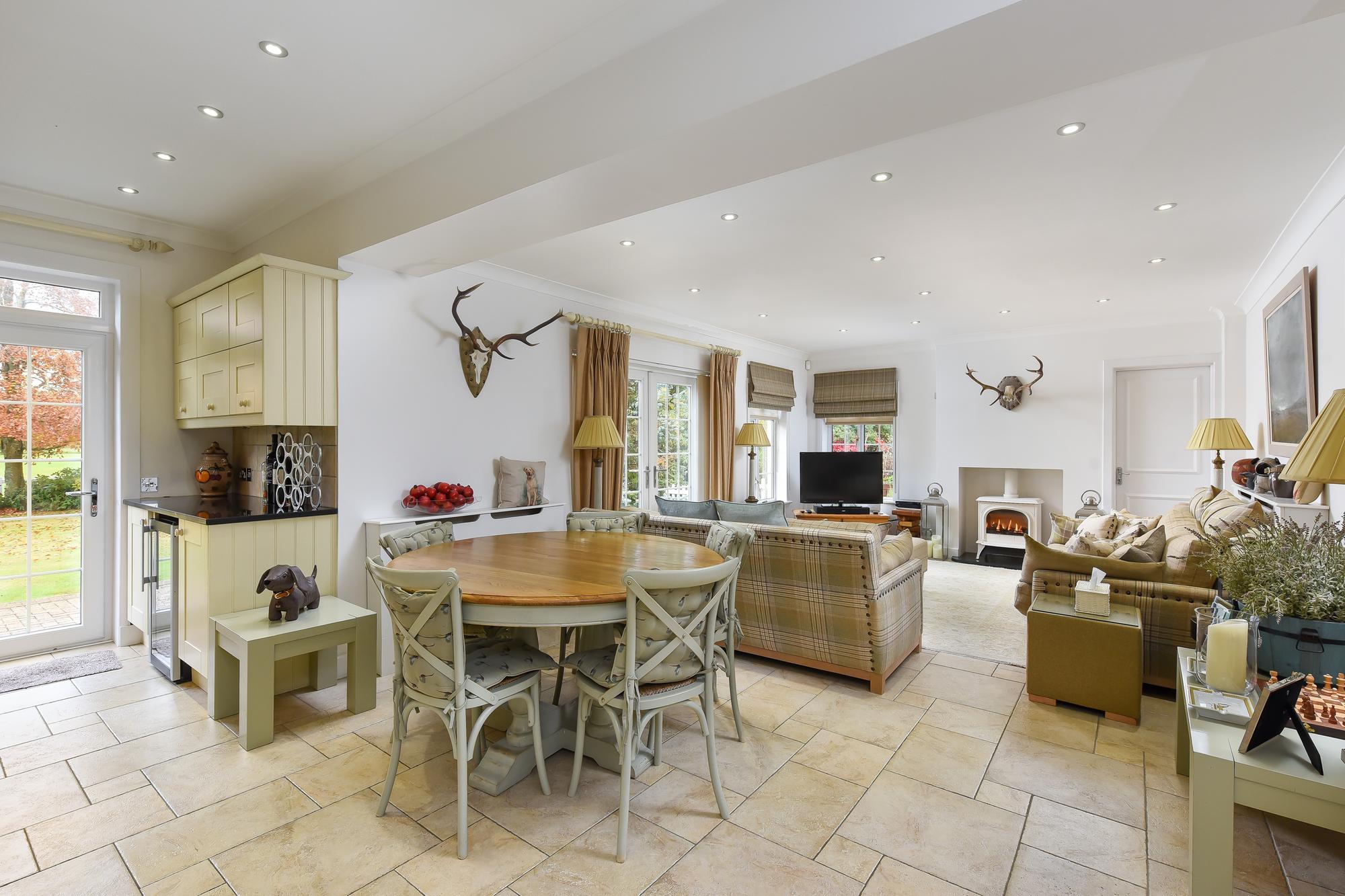 prestige property: secluded perthshire abode is way above par