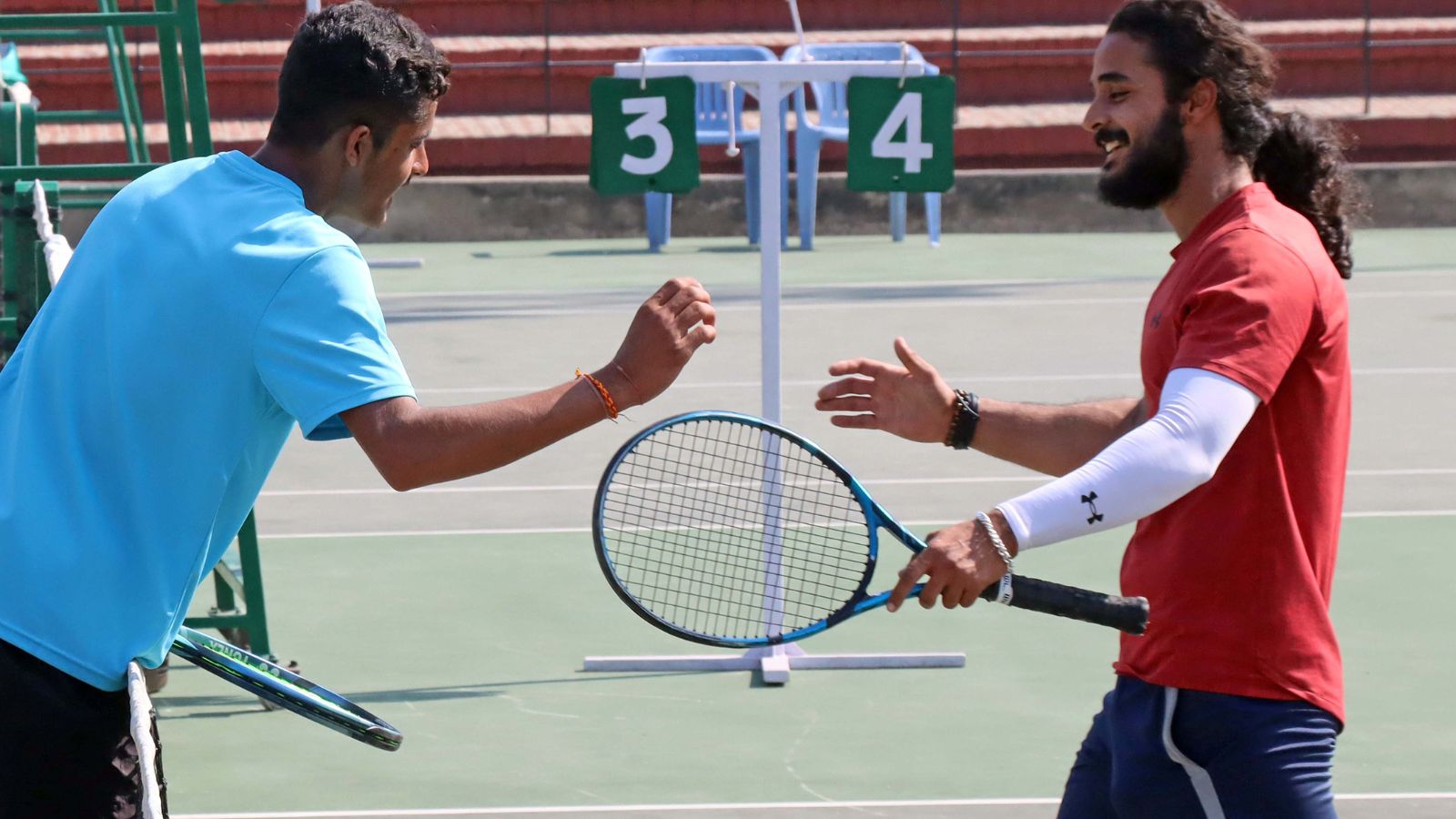 android, chandigarh: 26-year-old lawn tennis coach faces his 16-year-old trainee, lifts title
