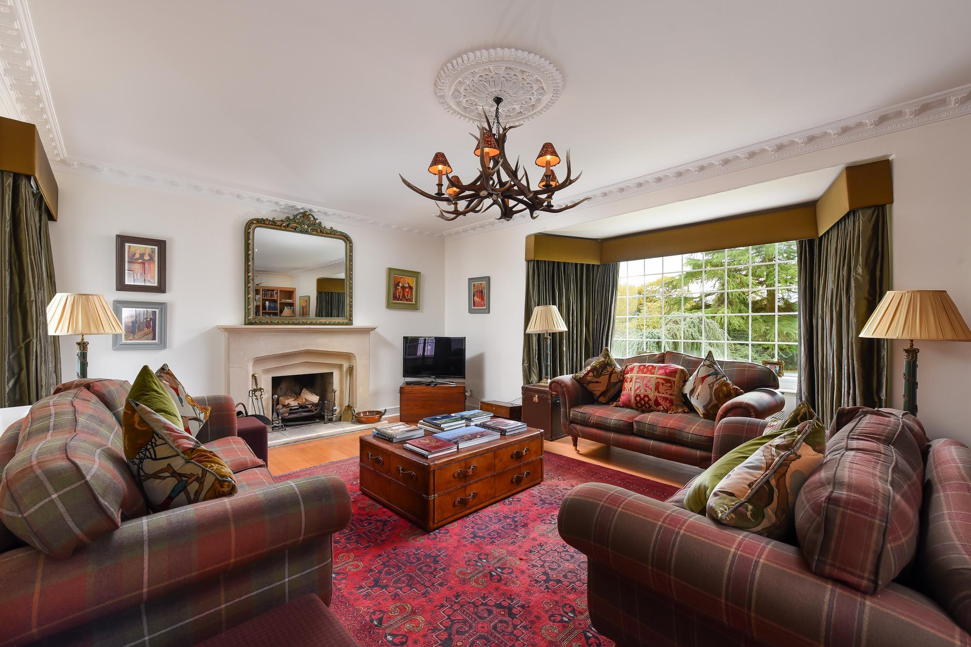 prestige property: secluded perthshire abode is way above par