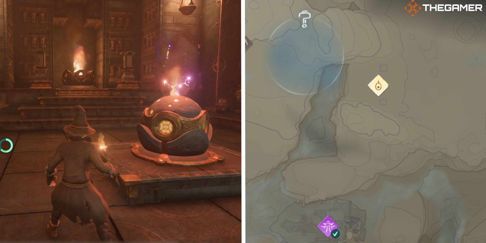 How To Find Flame Shrines And Shroud Roots In Enshrouded