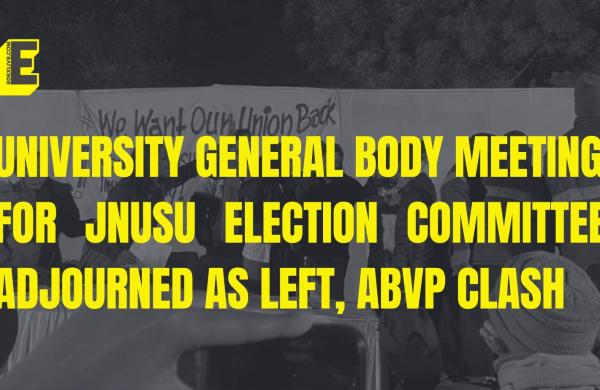 JNU: Left Groups, ABVP Clash During Late Night Meeting For Student ...