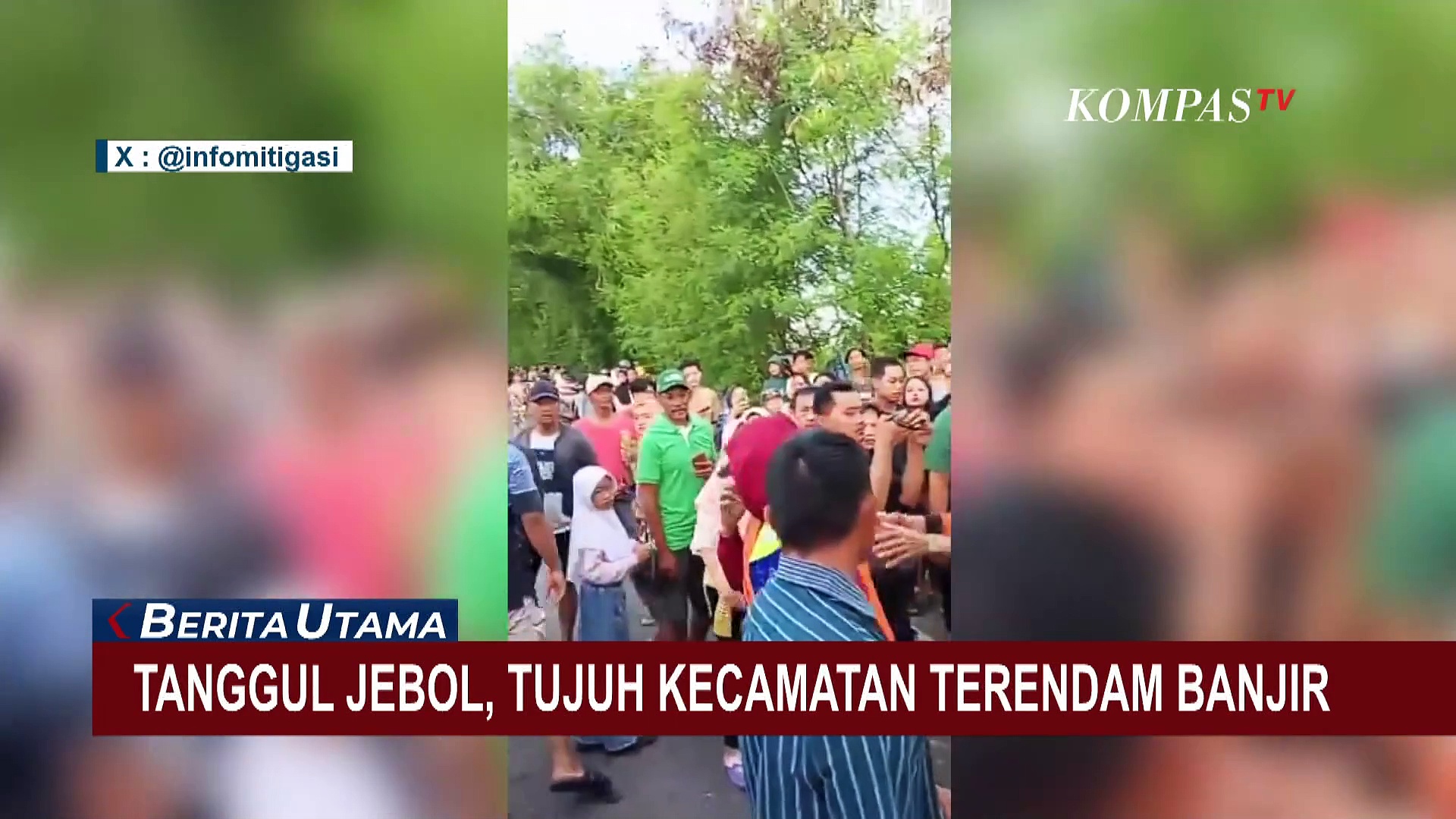 71 Ribu Warga Terdampak Tanggul Jebol, 7 Kecamatan Di Kabupaten Demak ...