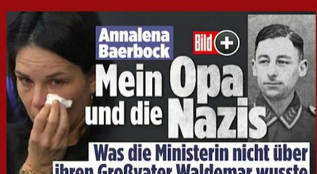 annalena baerbock, il nonno della ministra degli esteri «era un nazista convinto». imbarazzo nel governo