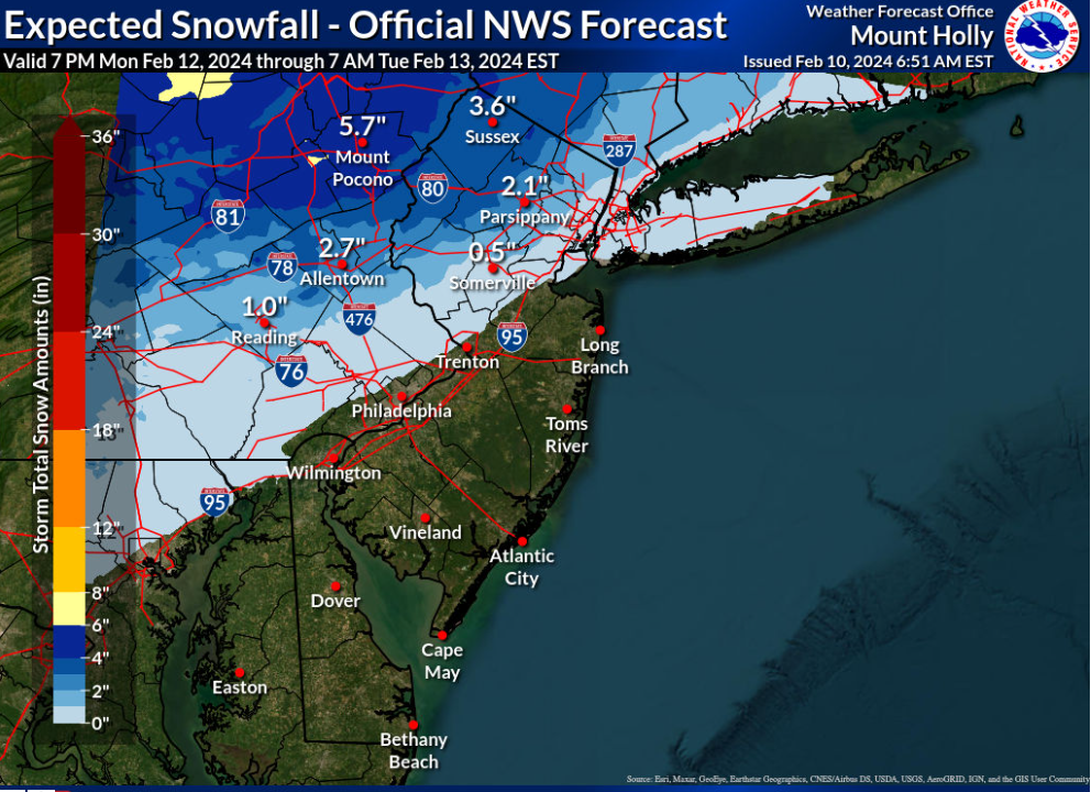 nj snow forecast: springlike saturday, but big winter storm could be right behind it