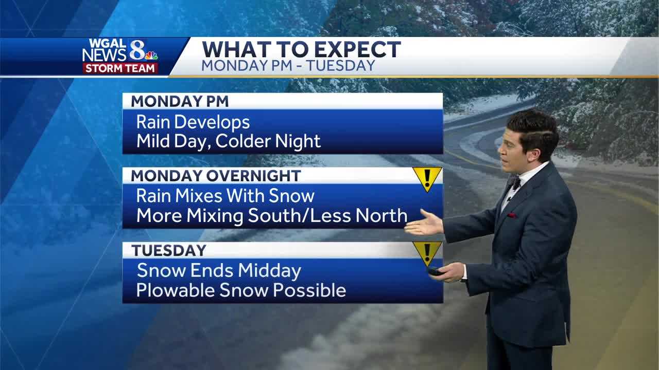android, update: winter storm watch issued, tracking snow, wintry mix for the susquehanna valley