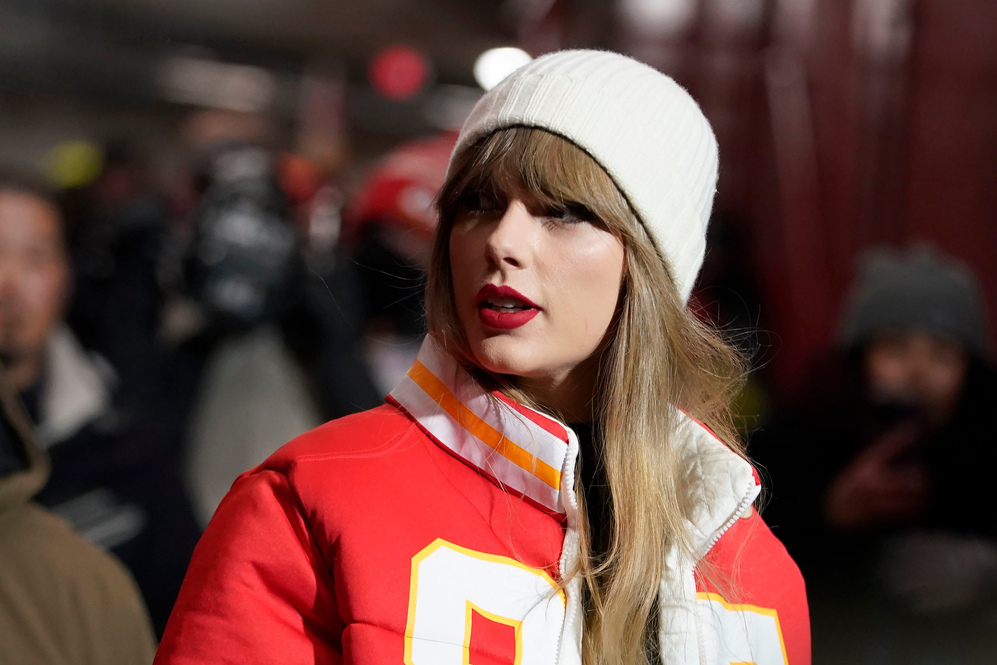 Taylor Swift Llega A Las Vegas Para El Super Bowl LVIII Después De Un ...