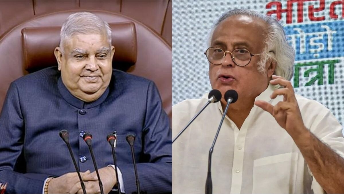 'person who can feast...': vice president slams jairam ramesh for remarks on rld chief
