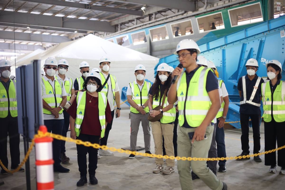 pws inaugurates ph's 1st automated materials recovery facility