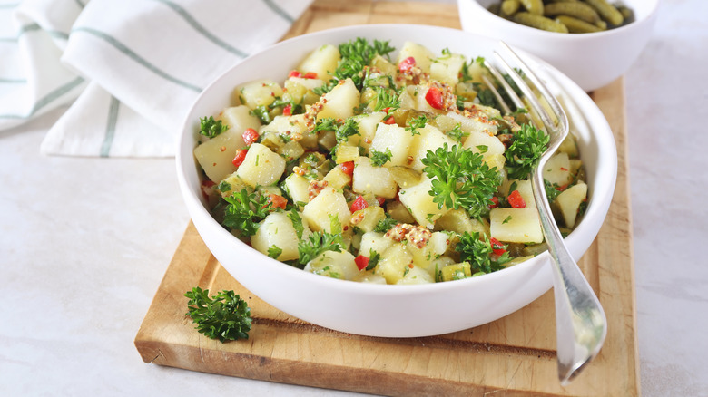austrian potato salad is a refreshing twist on the american version