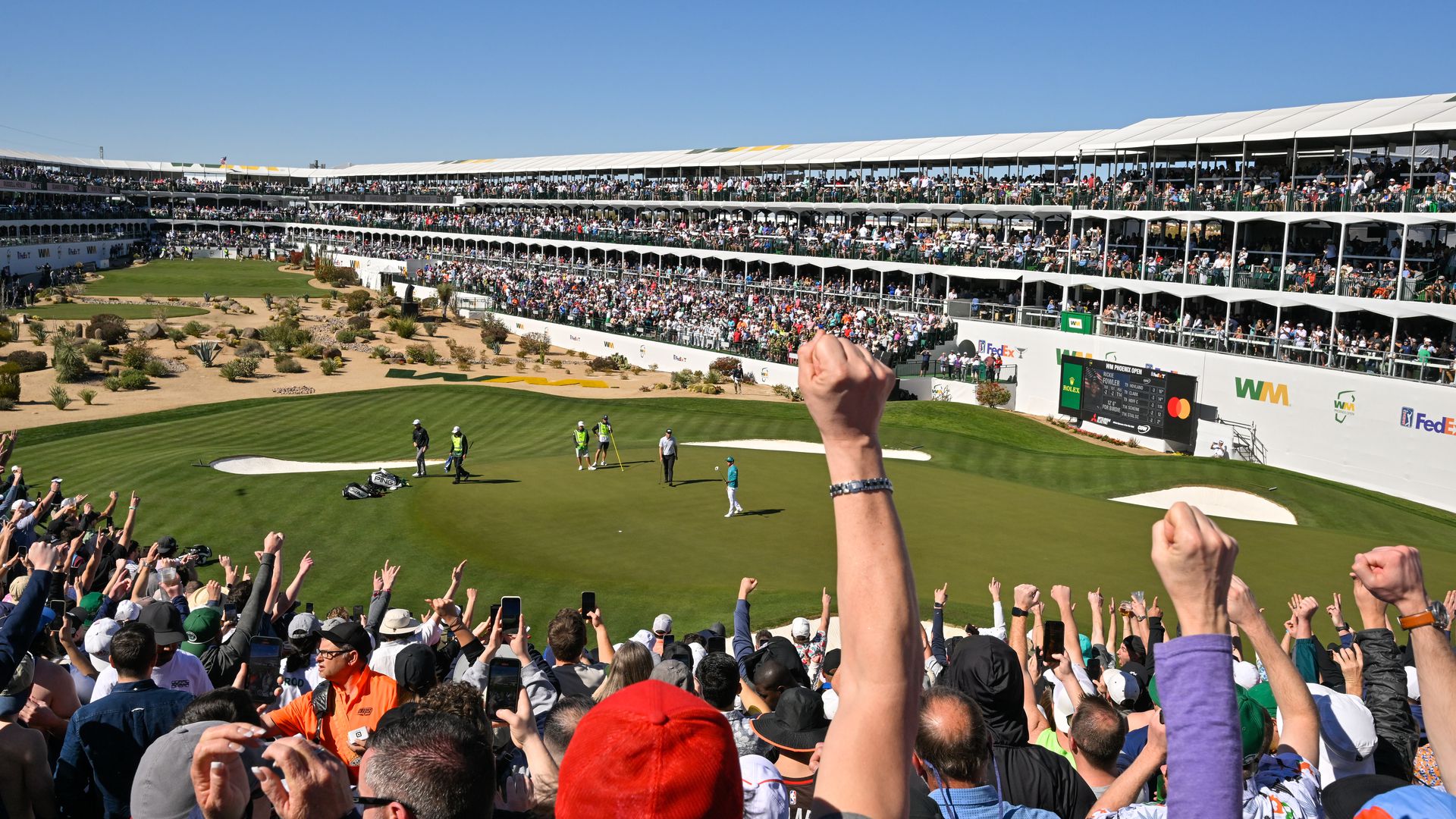 phoenix open turns fans with tickets away, stop alcohol sales as crowd numbers surge