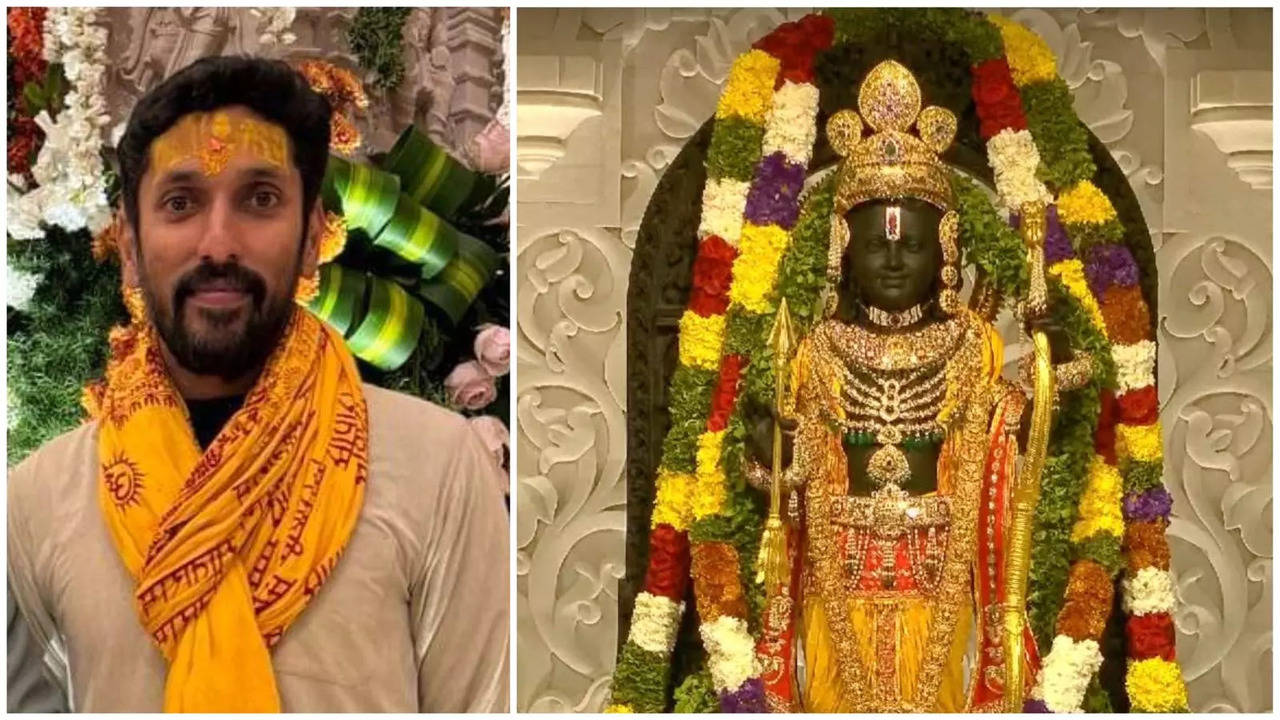 from stone to divinity! arun yogiraj unveils tools used to create ram lalla's divine eyes